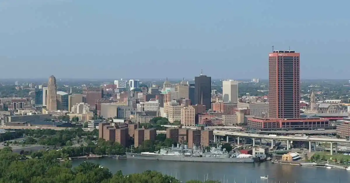 Buffalo skyline