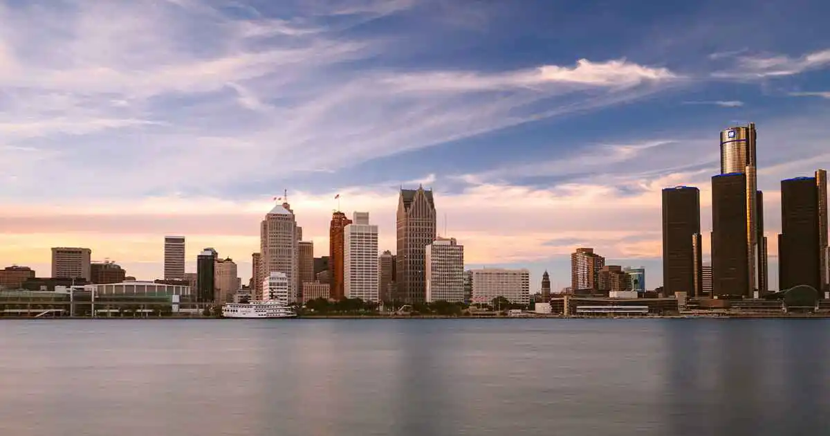 Downtown Detroit skyline