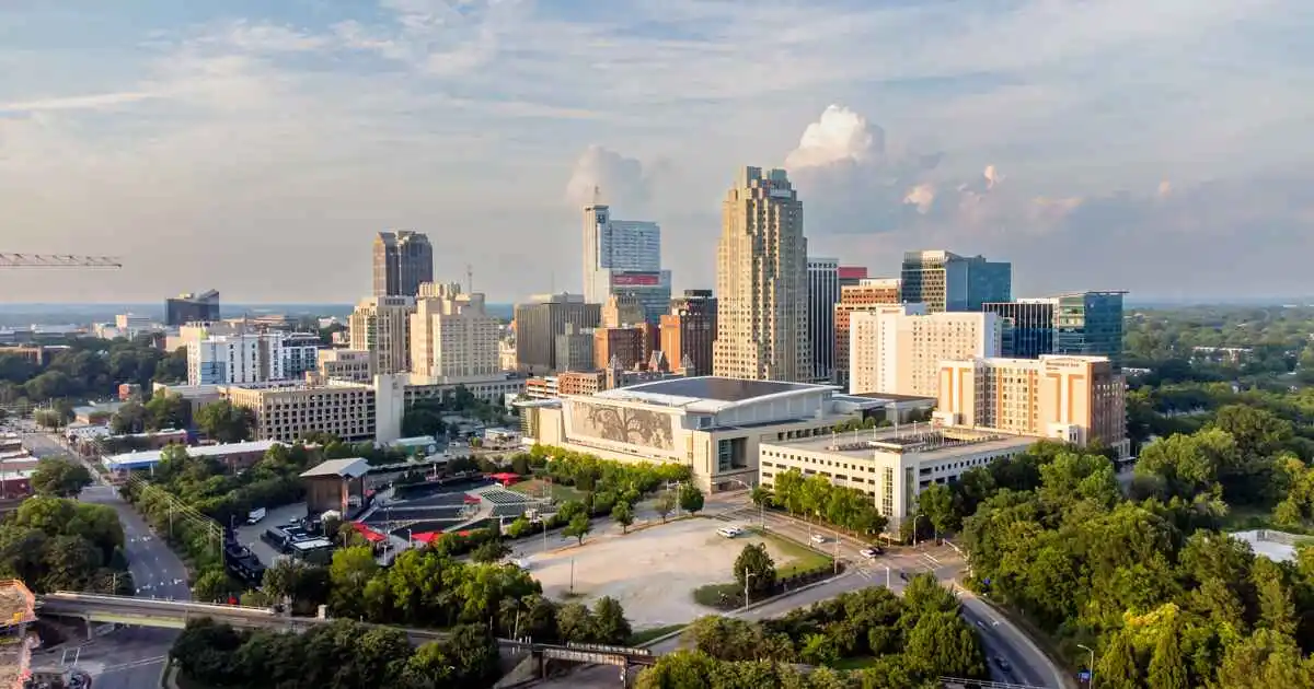 Downtown Raleigh skyline